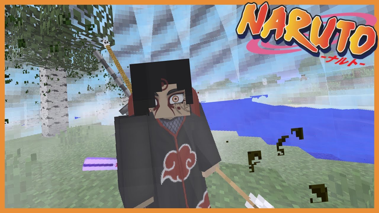 SAGE MODE BYAKUGAN IS OP! Minecraft Naruto Mod Episode 61