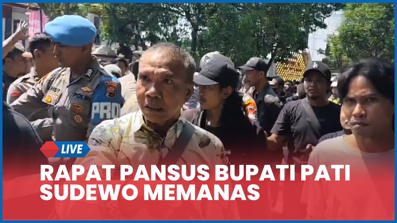 🔵Suasana Rapat Pansus Bupati Pati Sudewo Memanas, Massa Saling Bentak