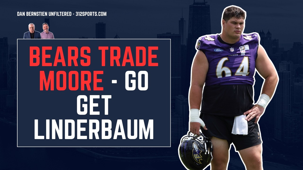 Did the Bears free up enough money by trading DJ Moore to sign Tyler Linderbaum?