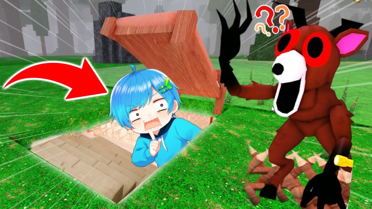 チートを使って『100%バレない秘密基地』を作って99日生き残ったら...#44【ロブロックス/roblox】