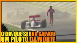 QUANDO AYRTON SENNA SALVOU ERIK COMAS DA M0RTE