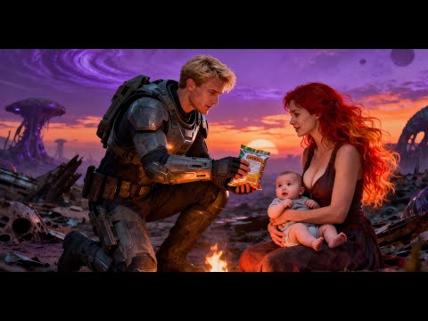 البحث عن الغد الخيال العلمي الكائنات الفضائية كانت على استعداد لتدمير المجرة للقضاء على طفل و