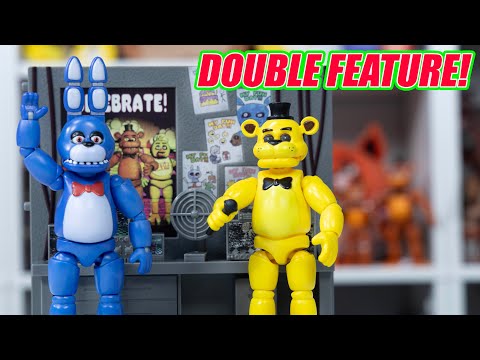 Golden Freddy and  Bonnie FNAF World of Figures from Jazwares thumbnail