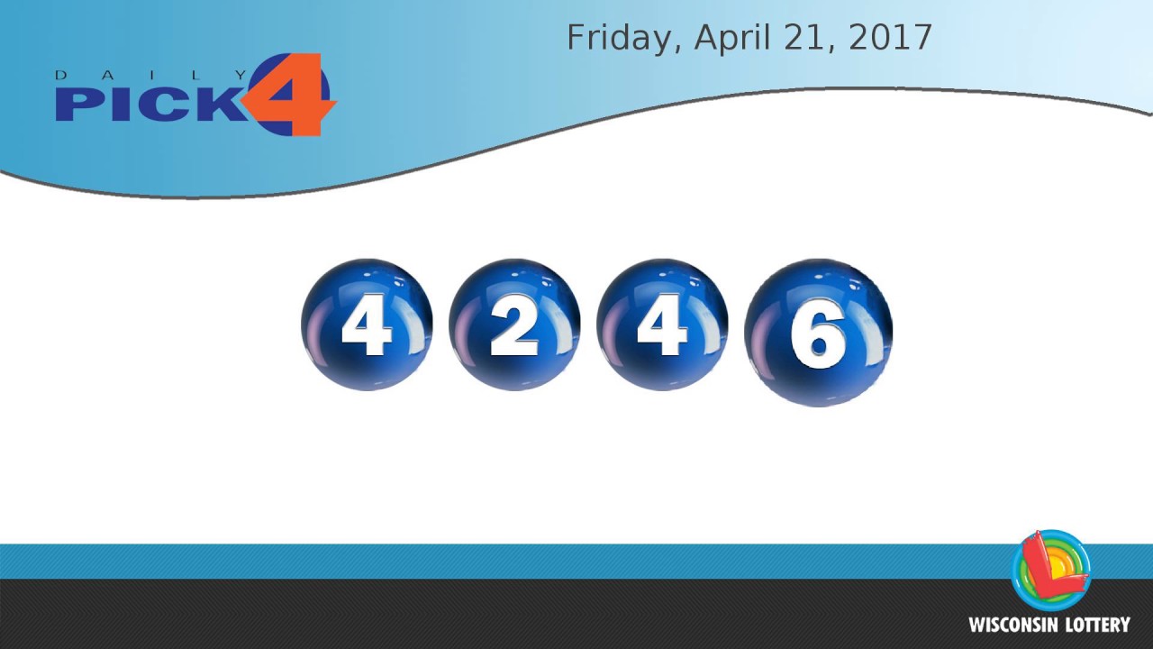 WI Lottery DailyPicks 04/21/2017