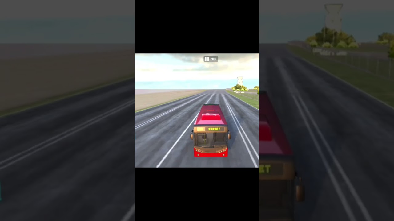 !!Red Bus 🚌Game 3D!!! Road Bus!!