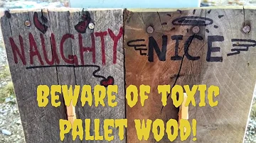 Are blue pallets safe to use?