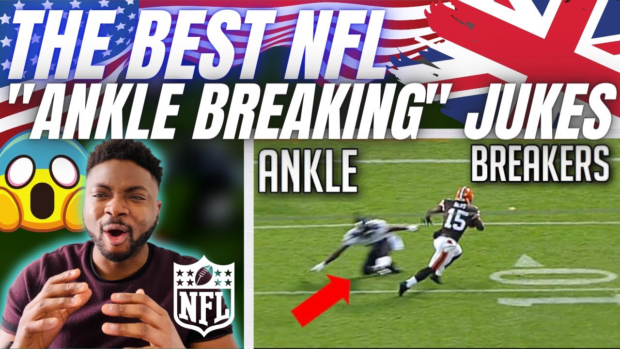 🇬🇧BRIT Reacts To THE BEST NFL “ANKLE BREAKING” JUKES!
