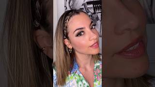 Side Dutch Braid For Work Or School 💕 #hairstyle #hairtutorial #peinadosfaciles