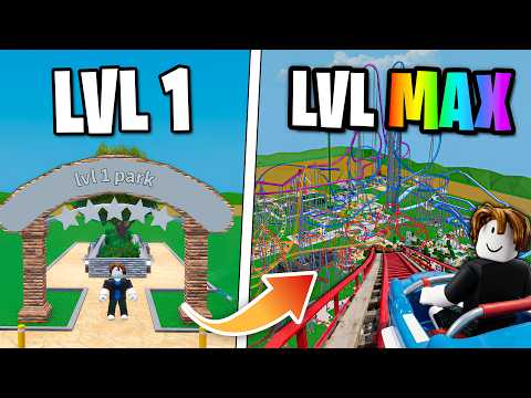 Noob to MAX in Theme Park Tycoon 2! Building BEST $10,000,000 PARK!