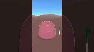 Blob Monster Rotation WIP #gamedev #madewithunity