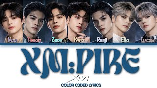 XM - XM:PIRE (Color coded lyrics||AI X-pop Boygroup) screenshot 5