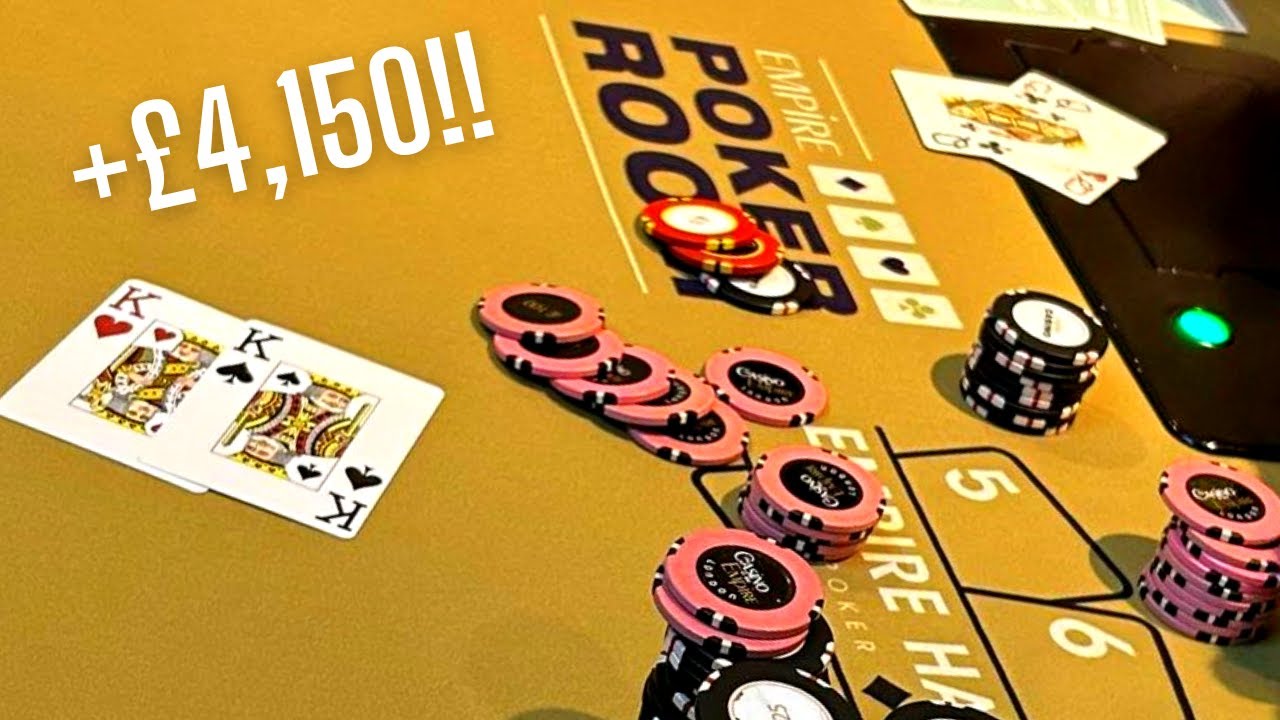 I Have POCKET KINGS & I'm ALL-IN - London Poker Vlog!