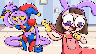 Pomni x Jax & The Most Awkward Moments In Bedroom | The Amazing DIGITAL CIRCUS Animation | Sky Toons