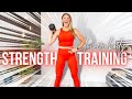 30-minute Lower Body Strength Training with Dumbbells
