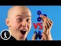 Fidget spinner tricks vs pro yoyo tricks  battle