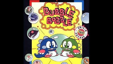 Bubble Bobble (1987) - Commodore 64 Cassette C64 (Full Loading & Gameplay)