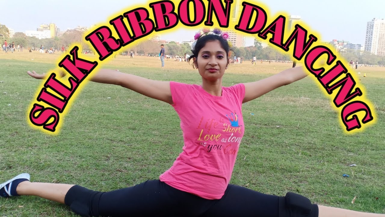 Silk ribbon dancing Yoga& Dance YouTube
