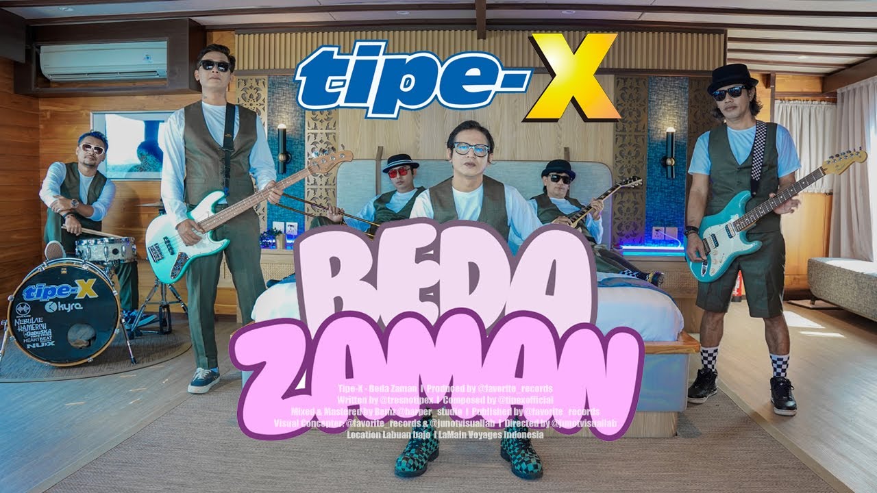 Tipe-X - Beda Zaman (Official Music Video)