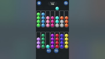 Ball Sort by Infinite Joy: Levels 731, 732, 733