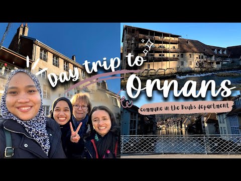 VLOG BESANÇON l DAY TRIP TO ORNANS WITH MY FRENCH FAMILY