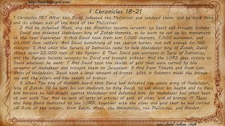 1 Chronicles 18-21