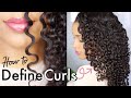 Wash n&#39; Go Routine for Defined Curls + Long Lasting Curl Definition | NO Denman Brush