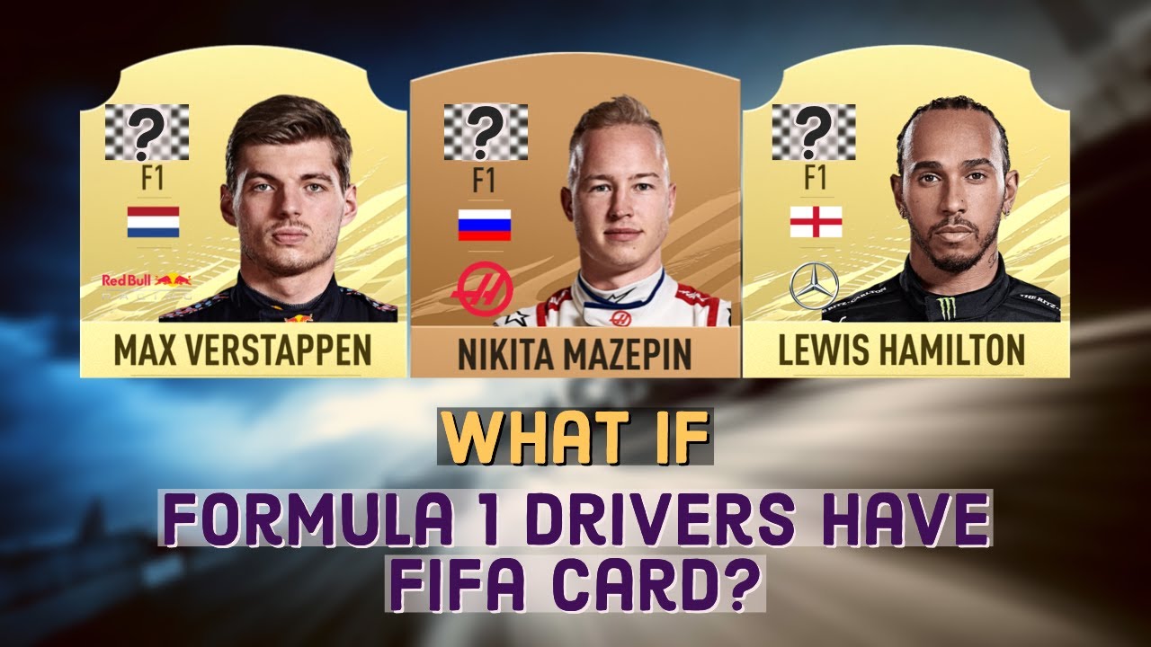 What if Formula 1 Drivers Have Fifa Cards? (F1 & Fifa 21)