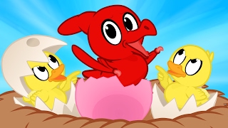 Dinosaur Duckling Morphle - The Ugly Duckling Fairy Tale Cartoon for Kids