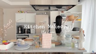 Kitchen makeover and organization of Japanese living aloneIKEA kitchen essentials VLOG