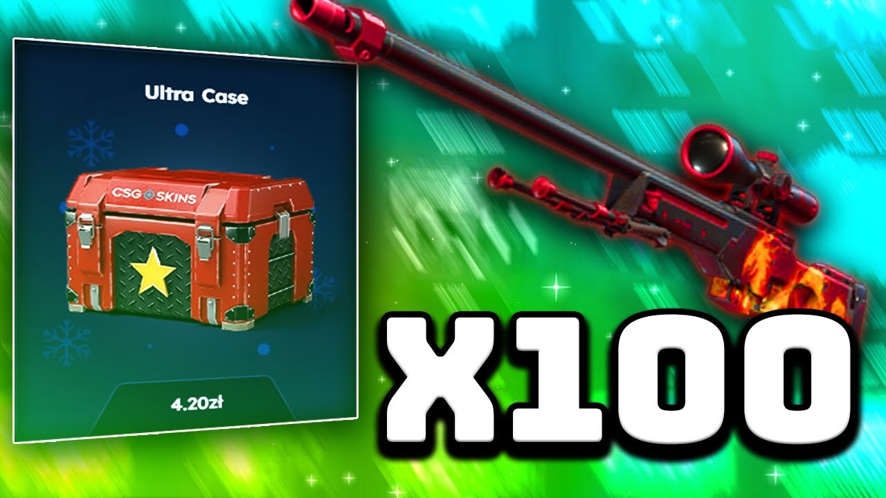 OTWORZYŁEM X100 SKRZYNEK ULTRA CASE