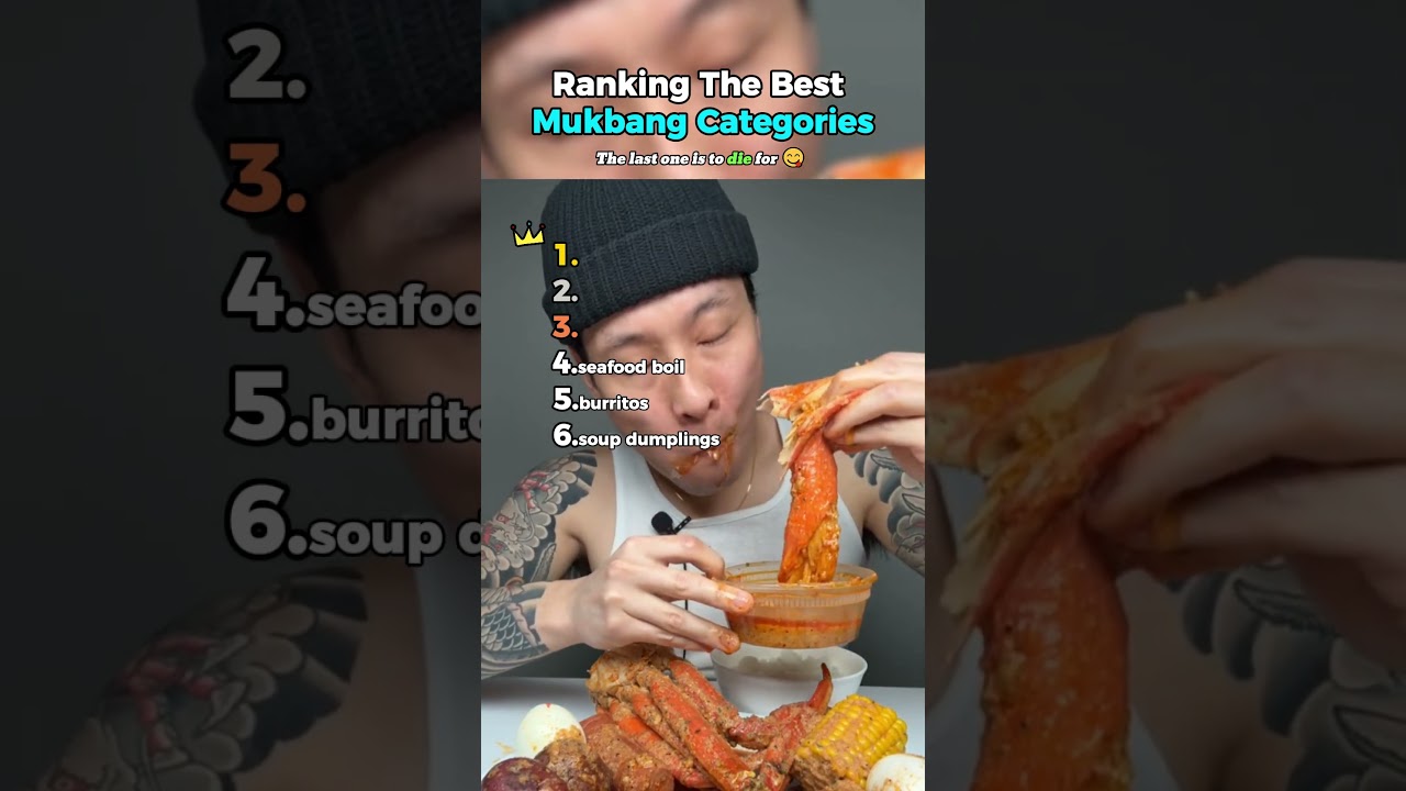 Ranking The Best Mukbang Categories 😋🍗