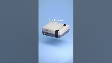 1980s Nintendo #retrogaming #nintendo #nes #gaming #retro #blender #3danimation #3d #cgi #animation