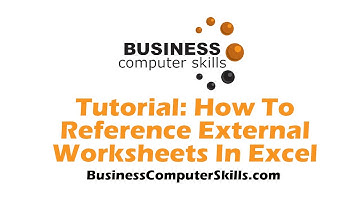 How to Reference External Worksheets In Excel