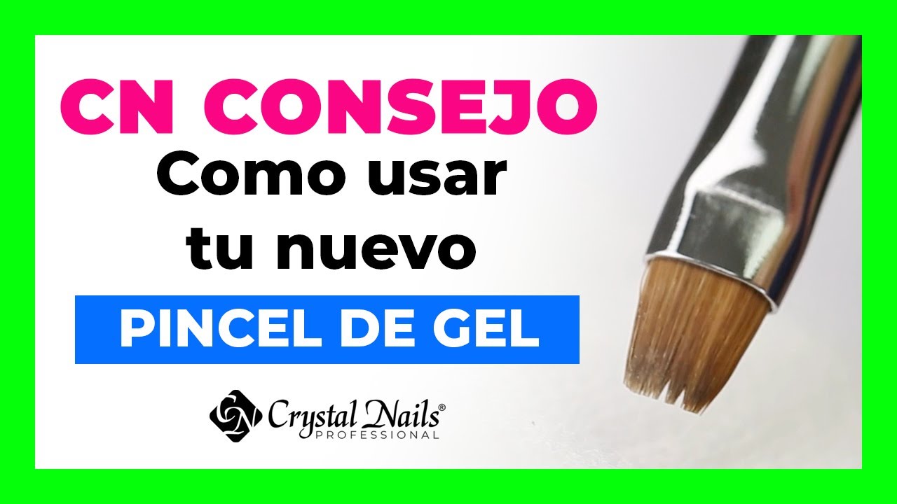 Crystal Nails  COMO LIMPIAR Y CUIDAR LOS PINCELES DE ACRILICO Y GEL 