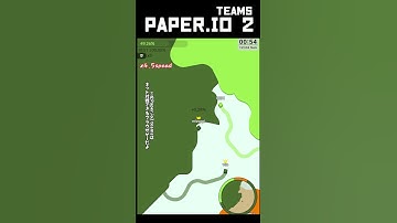100% Paper.IO 2 teams (small map)  2023/12/24 #games #paperio2 #ゲーム