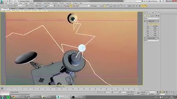 Easy lightning effect with lines | 3ds max tutorial