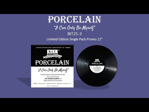 BIT25-3 Porcelain "I Can Only Be Myself" Limited Edition 12" AVAILABLE Now!!