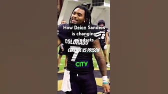 College vs Prison Deion Sanders Inspiring Kids It's Not Just Talk thumbnail