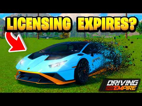 Will Car Licenses EXPIRE In Driving Empire?