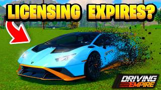 Will Car Licenses EXPIRE In Driving Empire?