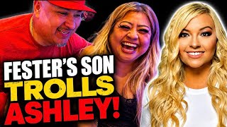 Fester’s Son TROLLS Ashley Trevino on Live!