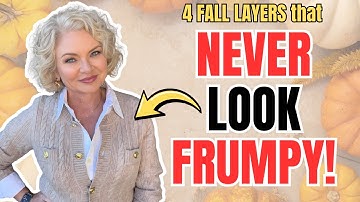 Fall Layers That NEVER Look FRUMPY! (Midlife Style Secret)
