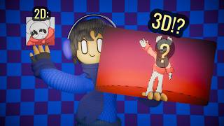 Making SomeThingElseYT in 3D! (Commentary Timelapse)