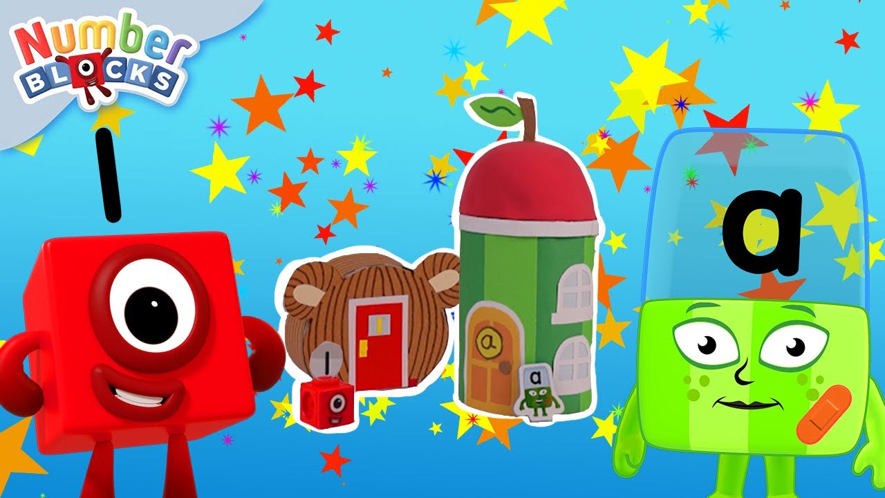 しろくまPhonics Kids numberblocks等 Numberblocks & Alphablocks Compilation! | Numbers & Alphabet
