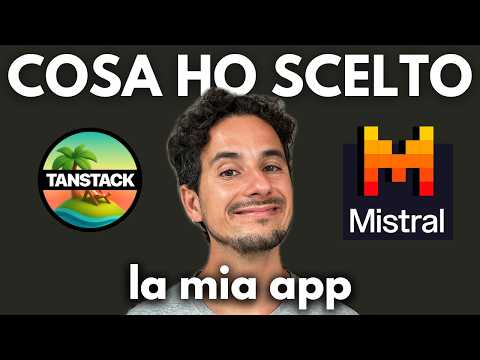 Lo stack completo della mia app AI: LLM, framework e architettura