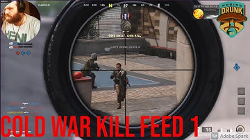 COLD WAR KILL FEED: CALL OF DUTY BLACK OPS COLD WAR