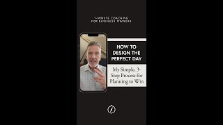 How to Design the Perfect Day