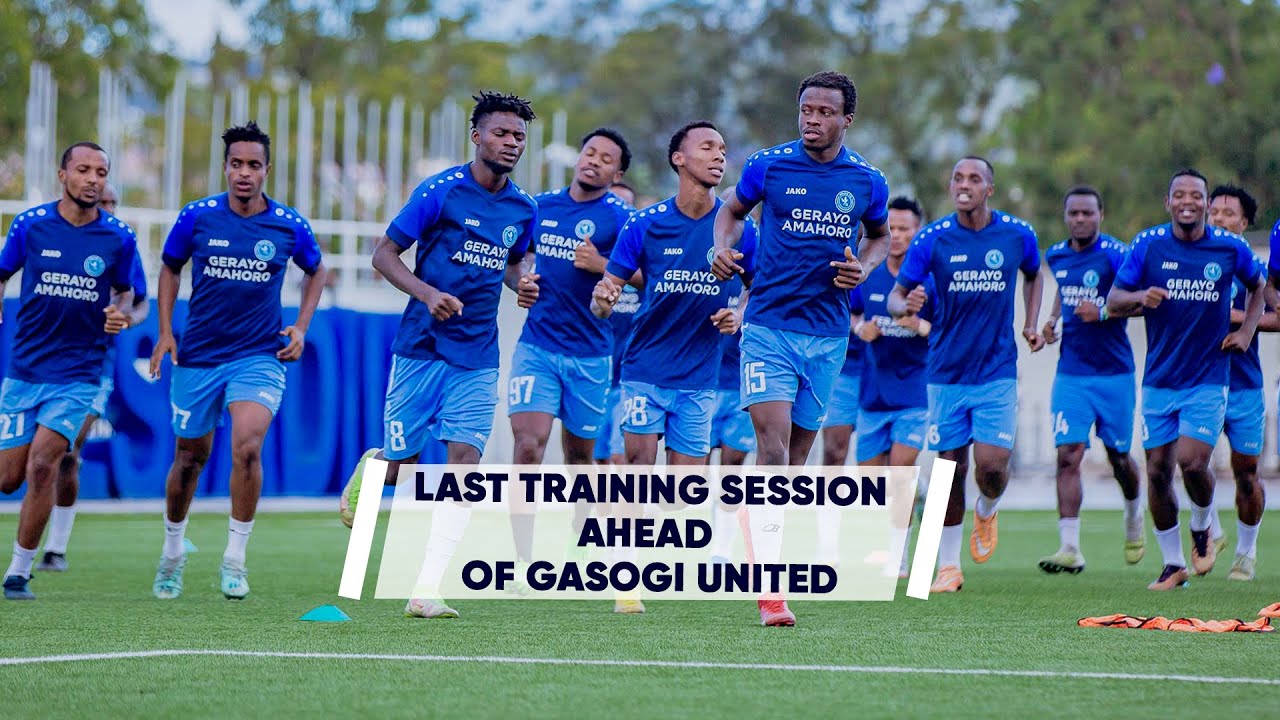 POLICE FC YAKOZE IMYITOZO YA NYUMA YITEGURA GASOGI UNITED MU MUKINO WO ...