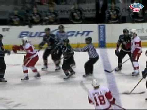 AHL Brawl - Manitoba Moose v Grand Rapids Griffins - 3/5/10