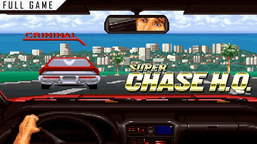 Super Chase H.Q. | Super Nintendo | Full Game [Upscaled to 4K using xBRz]